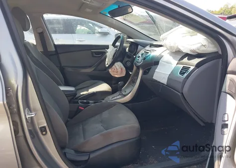 2013 Hyundai Elantra Gls from USA, damaged, VIN KMHDH4AEXDU931661